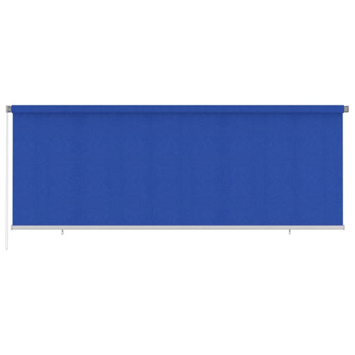 Jaluzea tip rulou de exterior, albastru, 400x140 cm, HDPE - WALTI WALTI