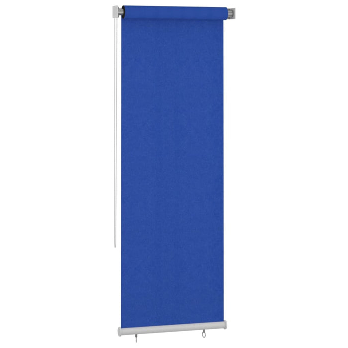 Jaluzea tip rulou de exterior, albastru, 80x230 cm, HDPE WALTI