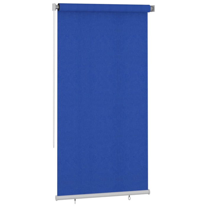 Jaluzea tip rulou de exterior, albastru, 120x230 cm, HDPE WALTI