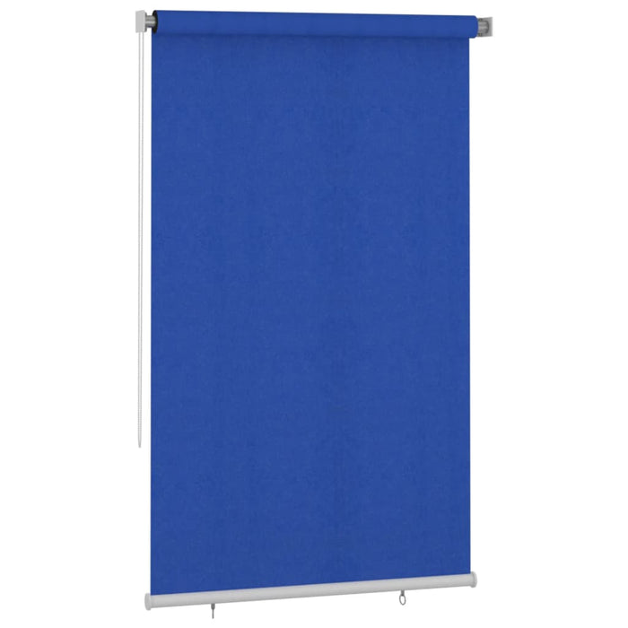Jaluzea tip rulou de exterior, albastru, 140x230 cm, HDPE WALTI