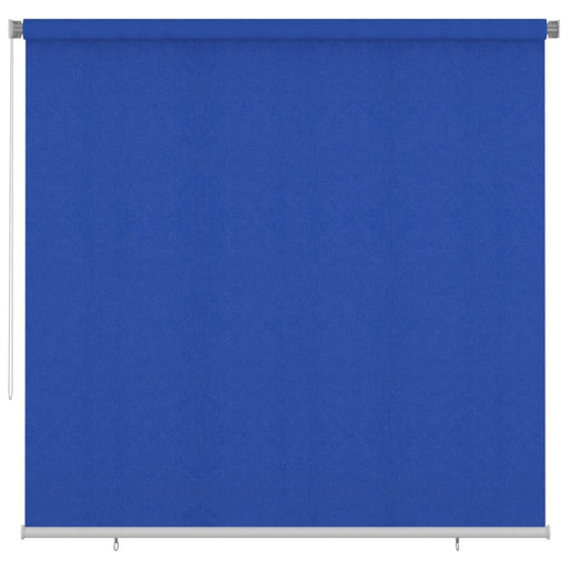 Jaluzea tip rulou de exterior, albastru, 240x230 cm, HDPE - WALTI WALTI