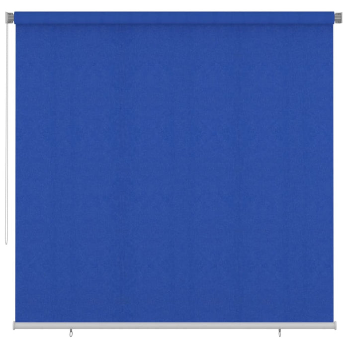 Jaluzea tip rulou de exterior, albastru, 240x230 cm, HDPE WALTI