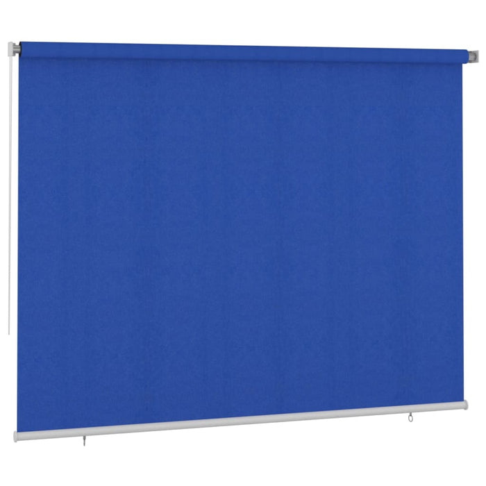 Jaluzea tip rulou de exterior, albastru, 300x230 cm, HDPE WALTI