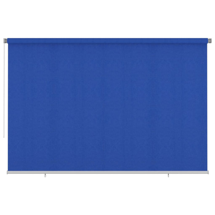 Jaluzea tip rulou de exterior, albastru, 350x230 cm, HDPE WALTI