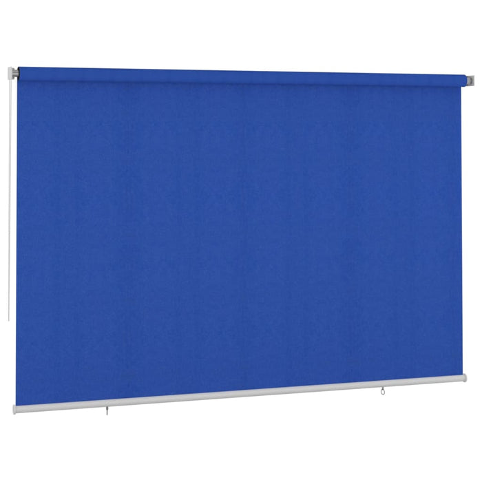 Jaluzea tip rulou de exterior, albastru, 350x230 cm, HDPE WALTI