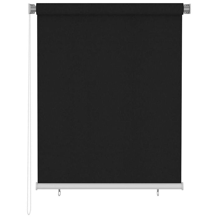 Jaluzea tip rulou de exterior 125 (l) x 140 (î) cm, neagră WALTI