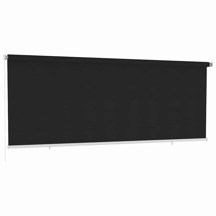 Jaluzea rulantă de exterior 405 (l) x 140 (î) cm, neagră, HDPE WALTI