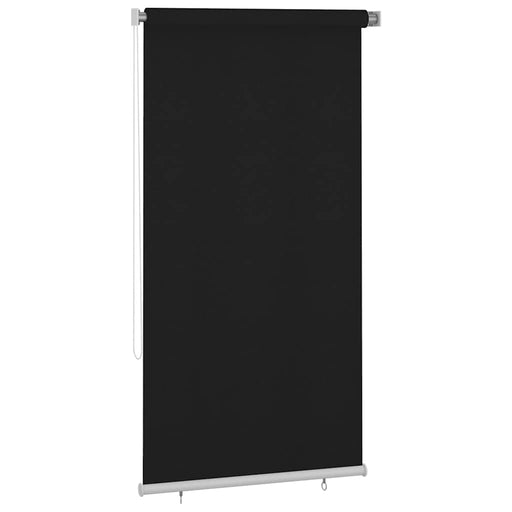 Jaluzea tip rulou de exterior 125 (l) x 230 (î) cm, neagră - WALTI WALTI