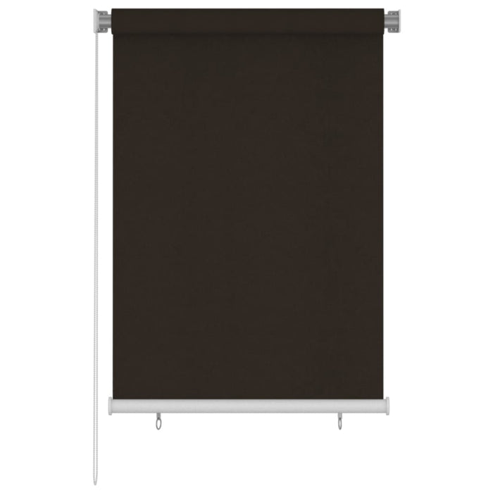 Jaluzea tip rulou de exterior, 100x140 cm, maro, HDPE WALTI