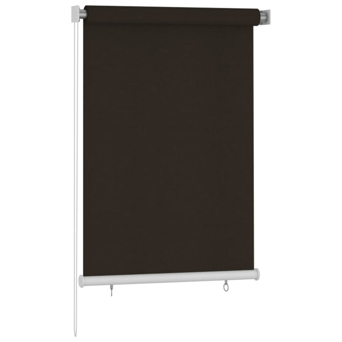 Jaluzea tip rulou de exterior, 100x140 cm, maro, HDPE WALTI
