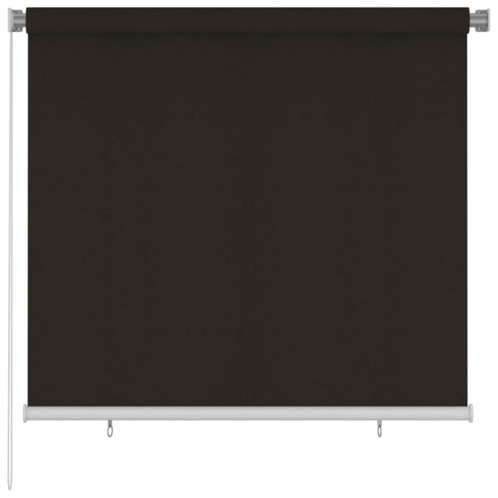 Jaluzea tip rulou de exterior, maro, 160x140 cm, HDPE WALTI