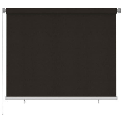 Jaluzea tip rulou de exterior, maro, 180x140 cm, HDPE - WALTI WALTI