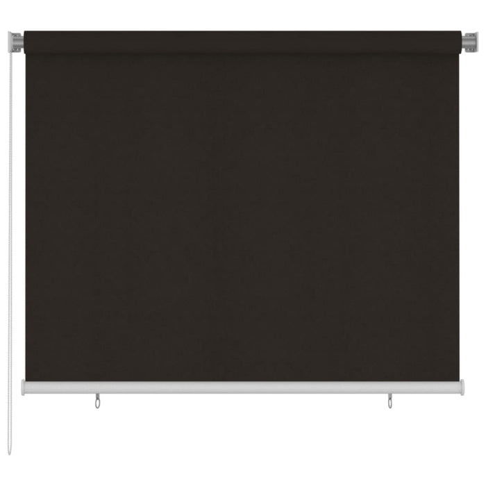 Jaluzea tip rulou de exterior, maro, 180x140 cm, HDPE WALTI