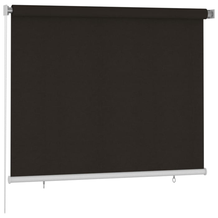 Jaluzea tip rulou de exterior, maro, 180x140 cm, HDPE WALTI