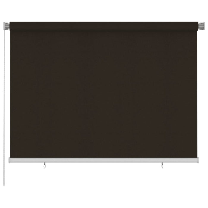 Jaluzea tip rulou de exterior, maro, 200x140 cm, HDPE WALTI