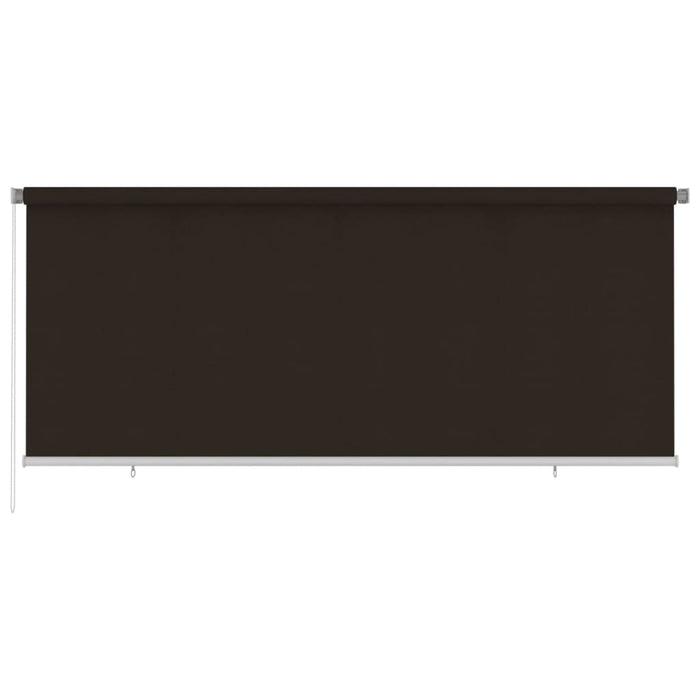 Jaluzea tip rulou de exterior, maro, 350x140 cm, HDPE WALTI