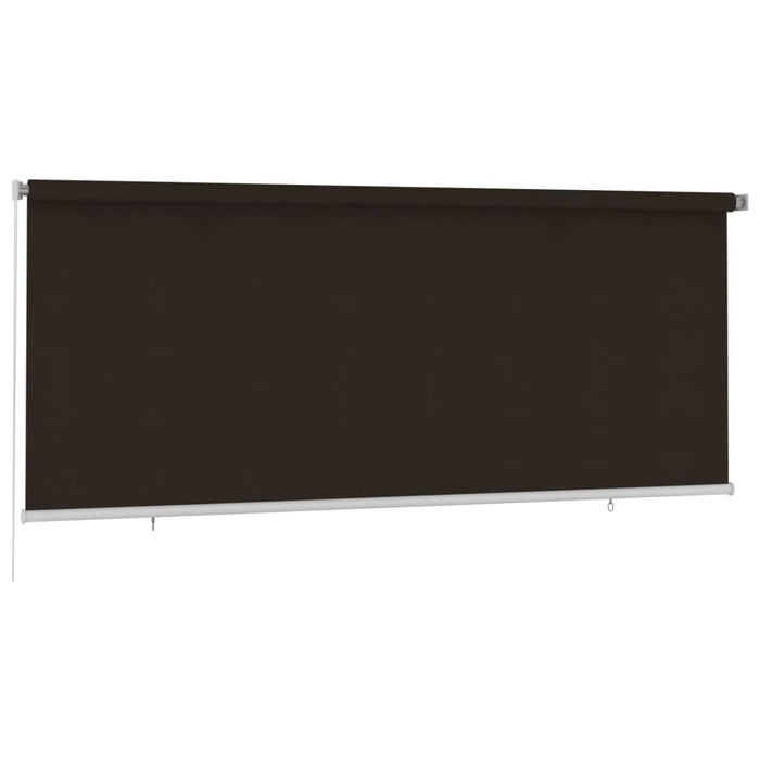 Jaluzea tip rulou de exterior, maro, 350x140 cm, HDPE WALTI