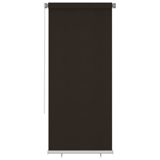 Jaluzea tip rulou de exterior, maro, 100x230 cm, HDPE - WALTI WALTI