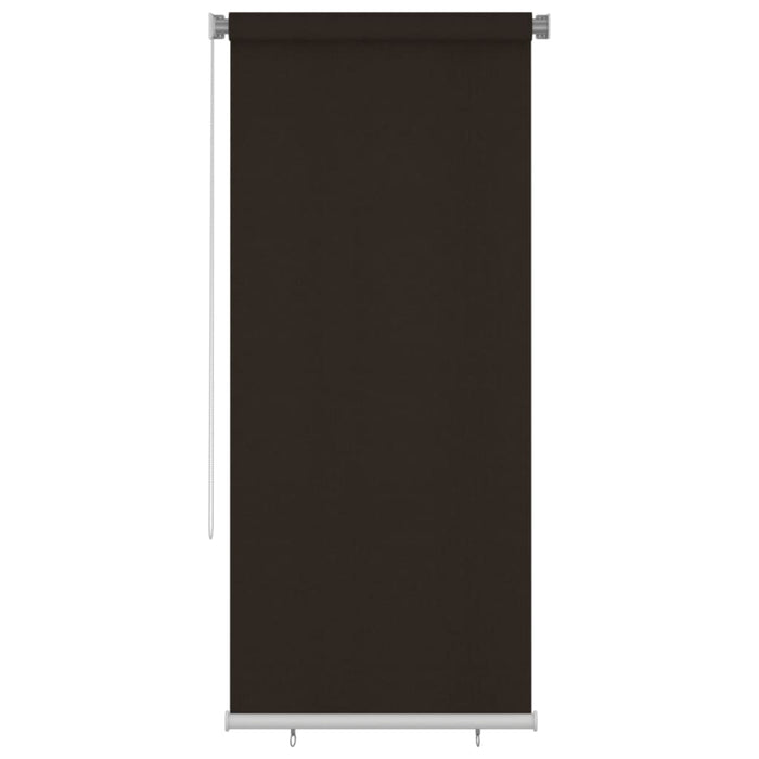 Jaluzea tip rulou de exterior, maro, 100x230 cm, HDPE WALTI