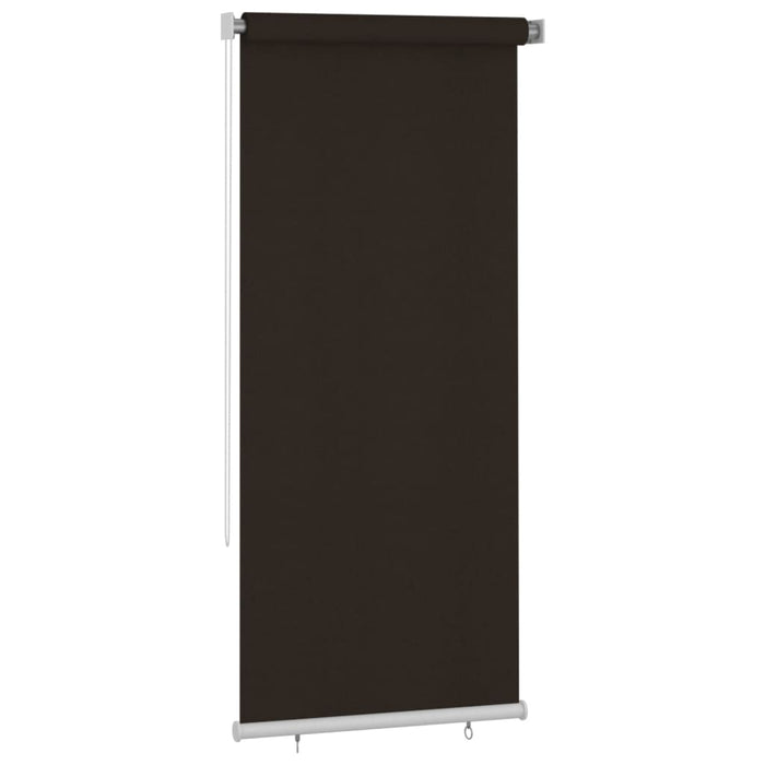 Jaluzea tip rulou de exterior, maro, 100x230 cm, HDPE WALTI
