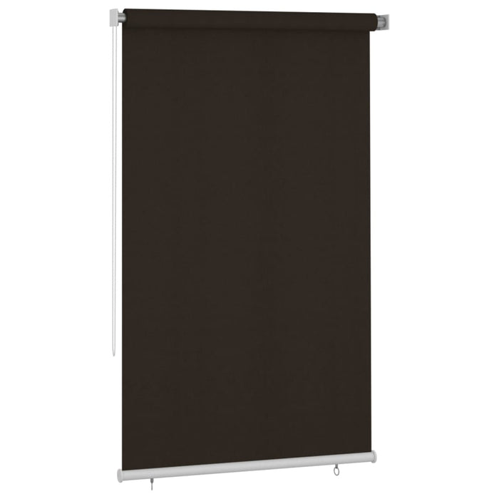 Jaluzea tip rulou de exterior, maro, 140x230 cm, HDPE WALTI