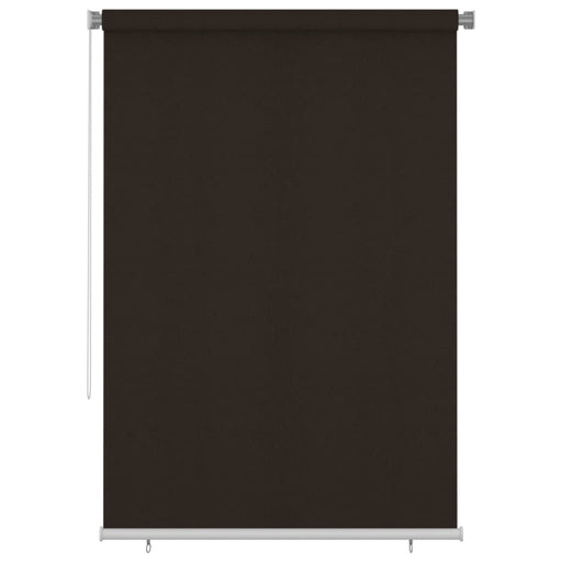 Jaluzea tip rulou de exterior, maro, 160x230 cm, HDPE - WALTI WALTI