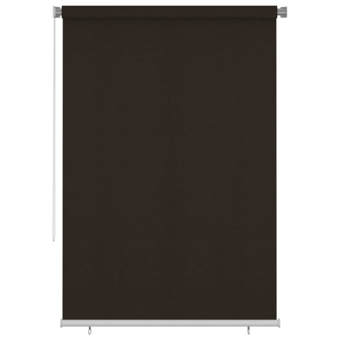 Jaluzea tip rulou de exterior, maro, 160x230 cm, HDPE WALTI