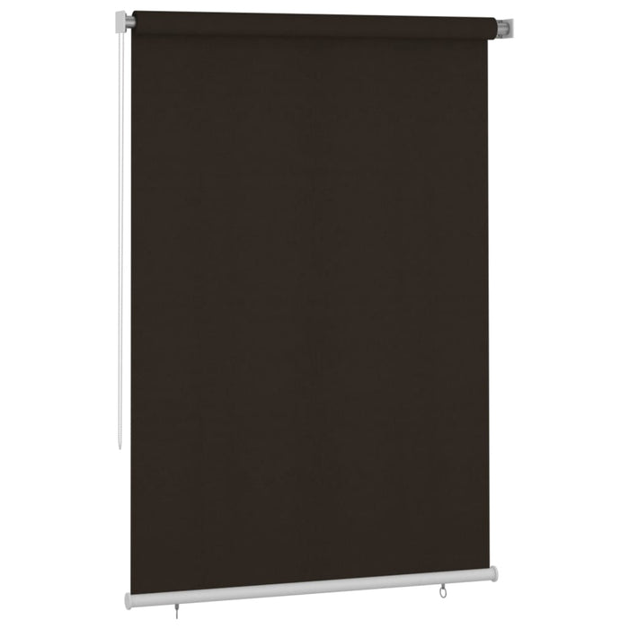 Jaluzea tip rulou de exterior, maro, 160x230 cm, HDPE WALTI