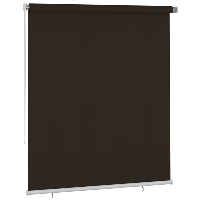 Jaluzea tip rulou de exterior, maro, 200x230 cm, HDPE WALTI