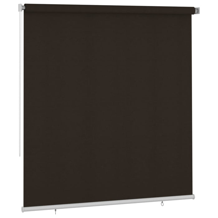 Jaluzea tip rulou de exterior, maro, 220x230 cm, HDPE WALTI