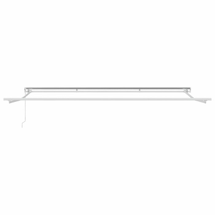Cadru de copertină Manual Alb 400 × 350 cm Aluminiu WALTI