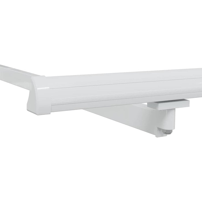 Cadru de copertină Manual Alb 500 × 350 cm Aluminiu WALTI