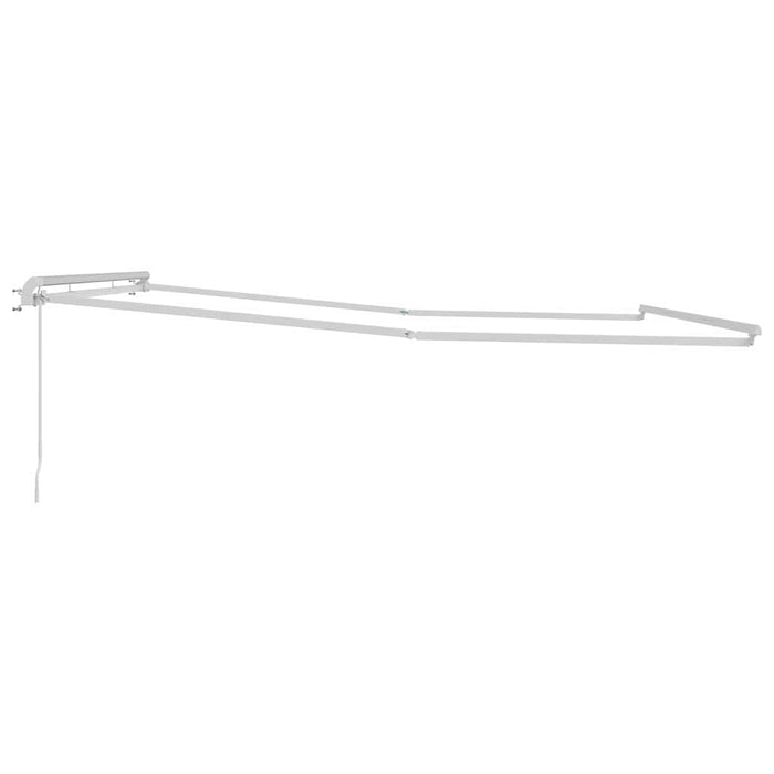 Cadru de copertină Manual Alb 500 × 350 cm Aluminiu WALTI