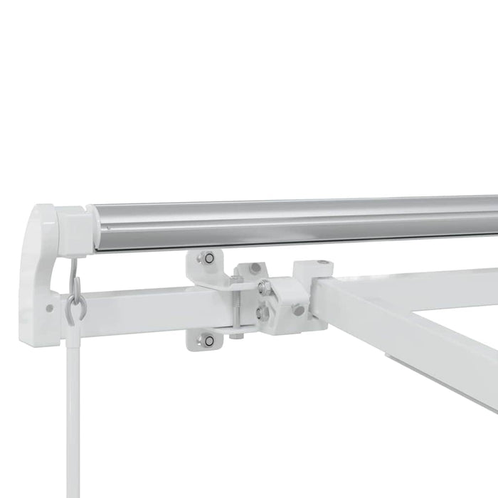 Cadru de copertină Manual Alb 350 x 250 cm Aluminiu WALTI