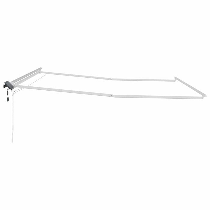 Cadru de copertină Manual Alb 450 × 350 cm Aluminiu WALTI
