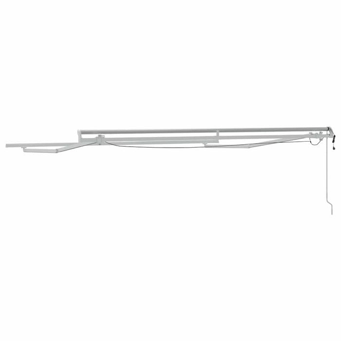 Cadru de copertină Alb 3 x 2,5 m Aluminiu - WALTI WALTI