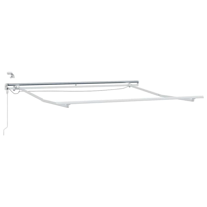 Cadru de copertină Alb 350 x 250 cm Aluminiu - WALTI WALTI
