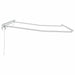 Cadru de copertină Alb 350 x 250 cm Aluminiu - WALTI WALTI