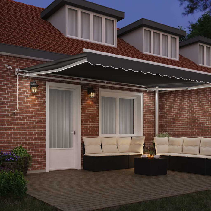 Cadru de copertină Alb 450 × 300 cm Aluminiu - WALTI WALTI