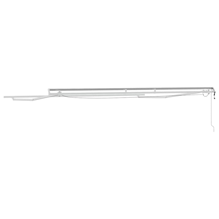 Copertină Alb 5 x 3 m Metal - WALTI WALTI