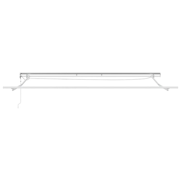 Copertină Alb 5 x 3 m Metal - WALTI WALTI