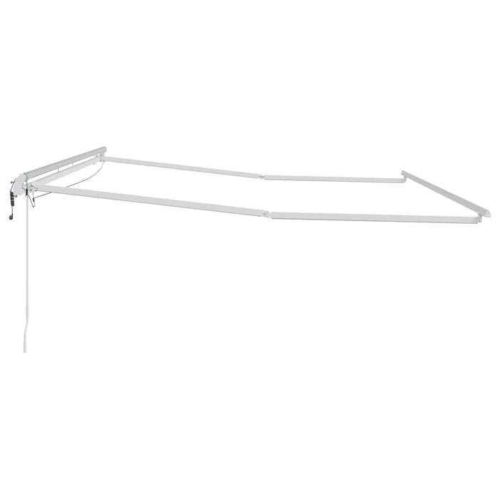 Copertină Alb 5 x 3 m Metal - WALTI WALTI