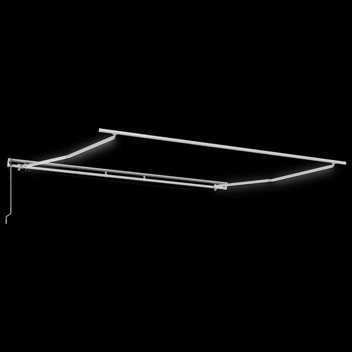 Copertină Alb 5 × 3,5 m Metal - WALTI WALTI