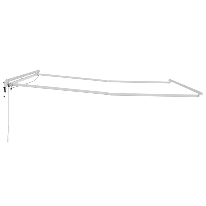 Copertină Alb 5 × 3,5 m Metal - WALTI WALTI