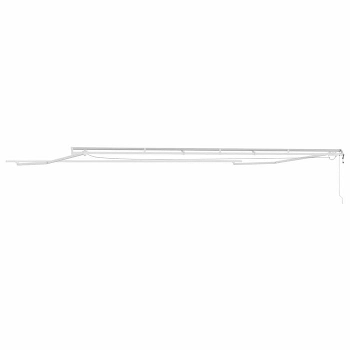 Copertină cu Alb 6 × 3,5 m Metal - WALTI WALTI