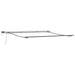 Cadru de copertină Manual Antracit 500 × 350 cm Aluminiu - WALTI WALTI