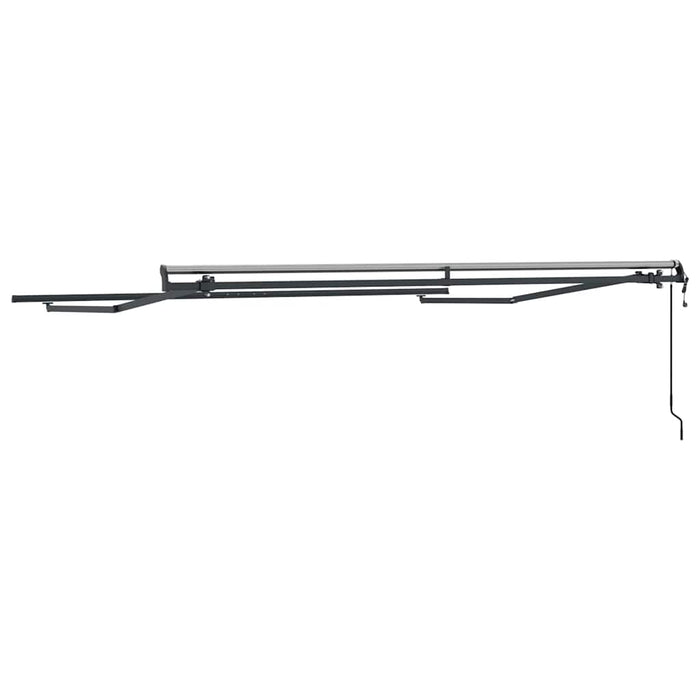 Cadru de copertină Antracit 300 x 250 cm Aluminiu WALTI