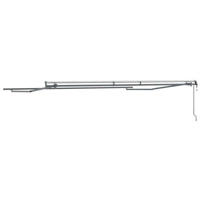 Cadru de copertină Antracit 450 × 300 cm Aluminiu WALTI