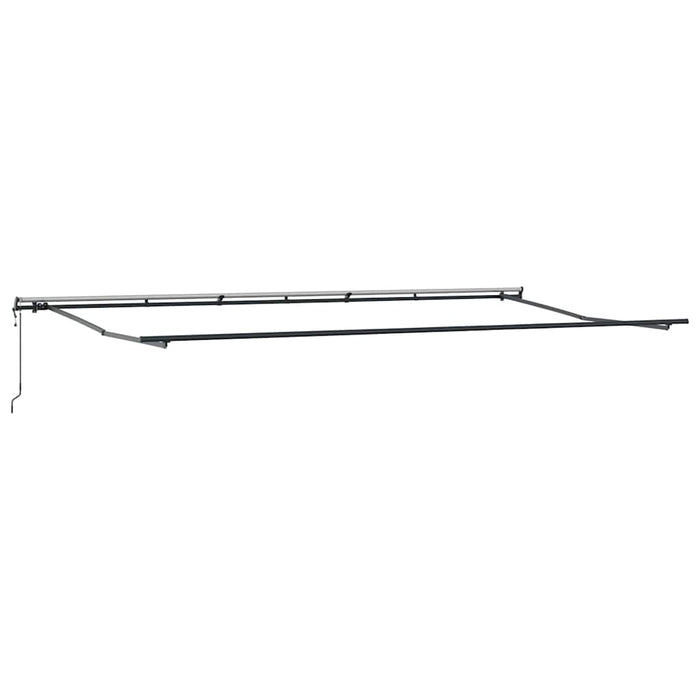 Cadru de copertină Antracit 600 × 300 cm Aluminiu WALTI