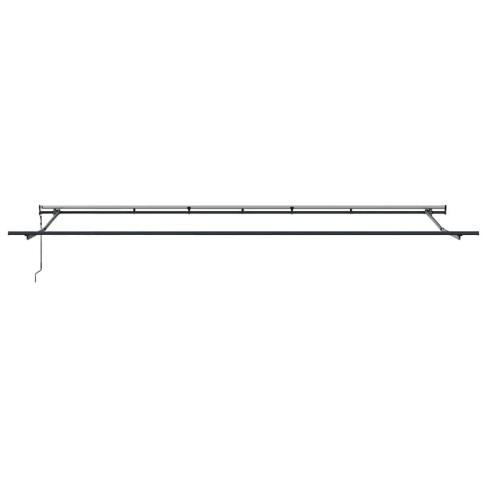 Cadru de copertină Antracit 600 × 300 cm Aluminiu WALTI